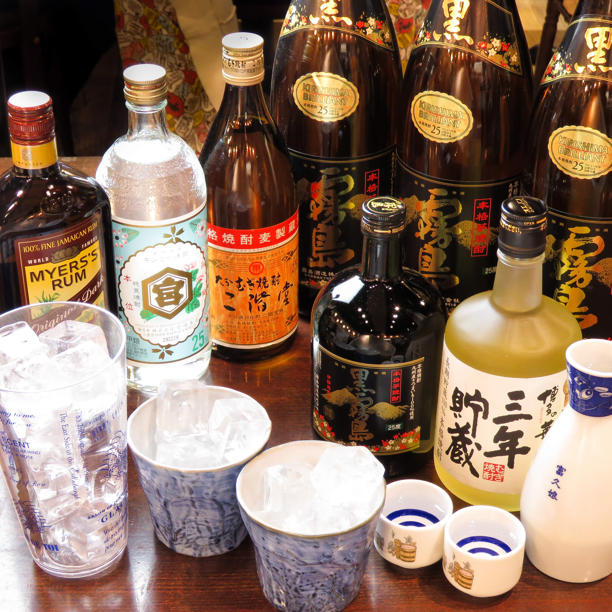 焼酎、芋焼酎、日本酒